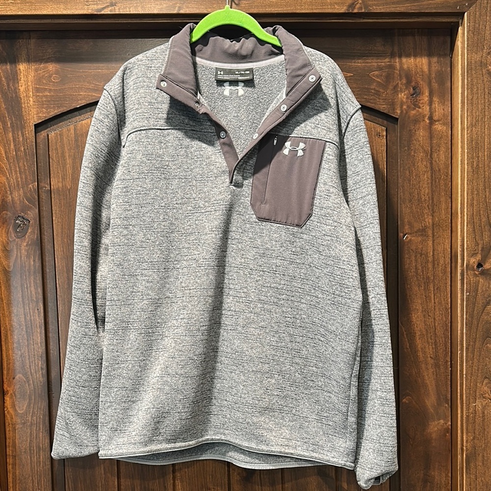 Men’s XL Under Armour Henley 2.0 Pullover Sweatshirt